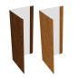 Preview: Außenecke 100 x 100 mm zur Abdeckung von 90 ° Ecken Preview: Außenecke 100 x 100 mm zur Abdeckung von 90 ° Ecken